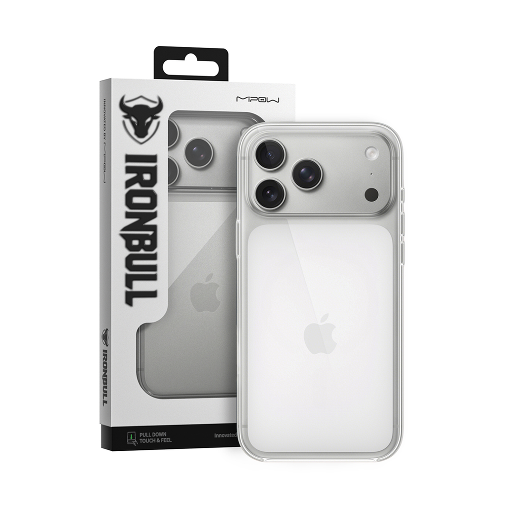 Ốp lưng iPhone 18 Pro Max/17 Pro Max Mipow Soft TPU Transparent