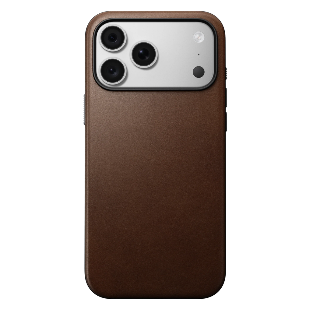 Ốp lưng iPhone 18 Pro Max/17 Pro Max Nomad Modern Leather Camino Brown