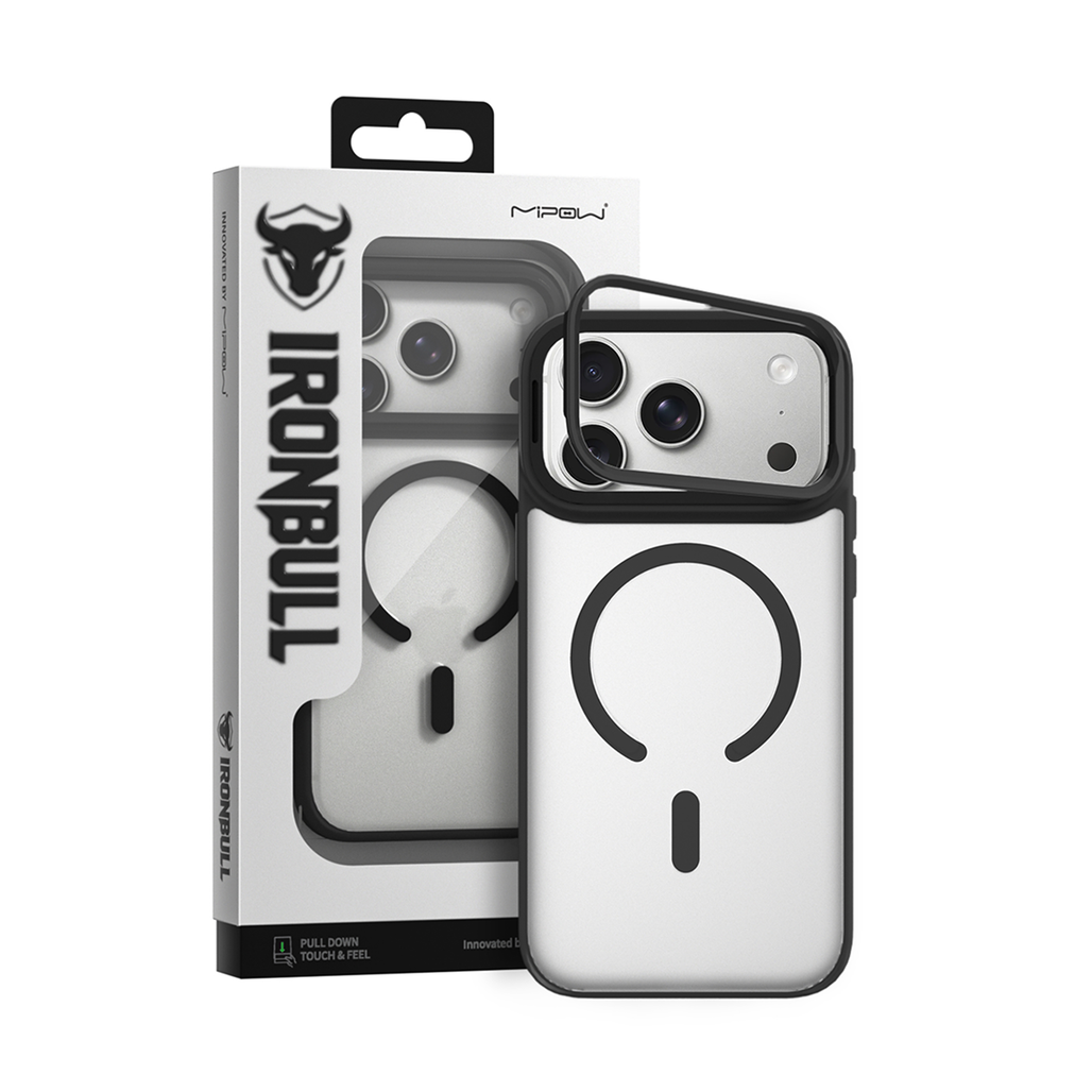 Ốp lưng iPhone 18 Pro/17 Pro Mipow Mattex Camera Stand with Magsafe