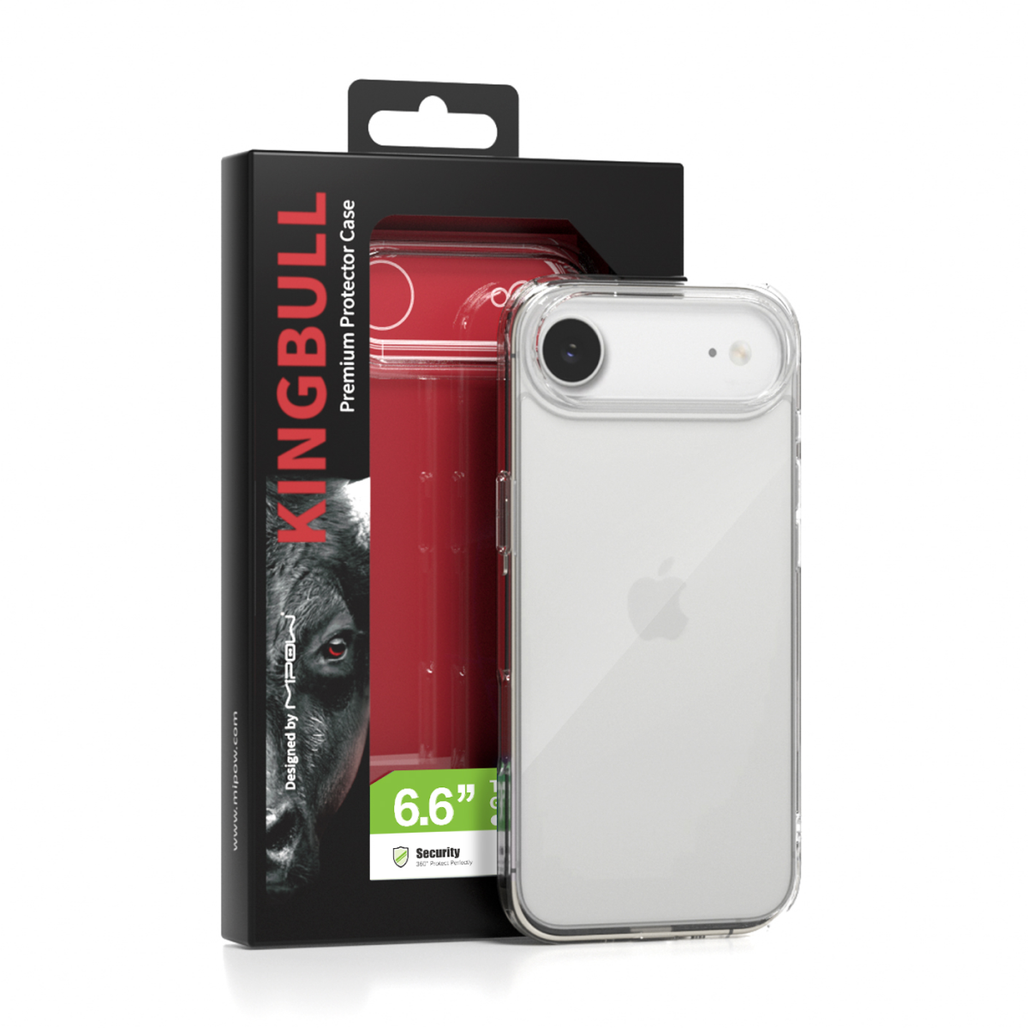 Ốp Lưng Iphone Air Mipow Tempered Glass Transparent