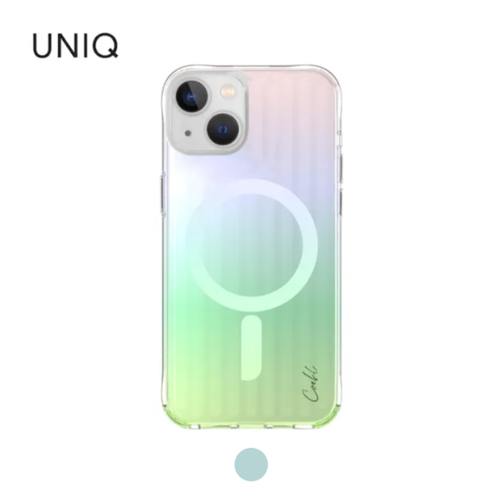 Ốp Lưng Iphone 15 Uniq Coehl With Magsafe Linear Iridescent