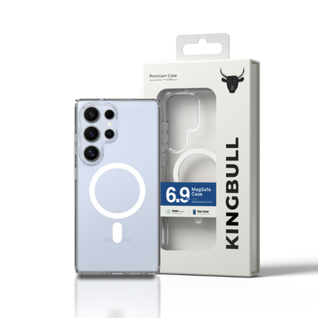 Ốp Lưng Mipow Samsung Galaxy S25 Ultra Tempered Transparent