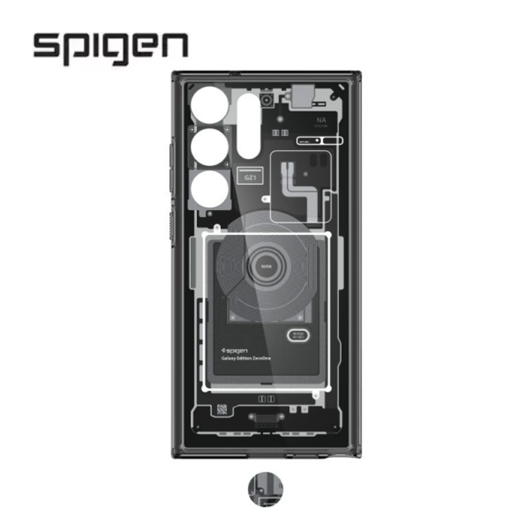 Ốp lưng Samsung Galaxy S23 Ultra Spigen Ultra Hybrid Zero One