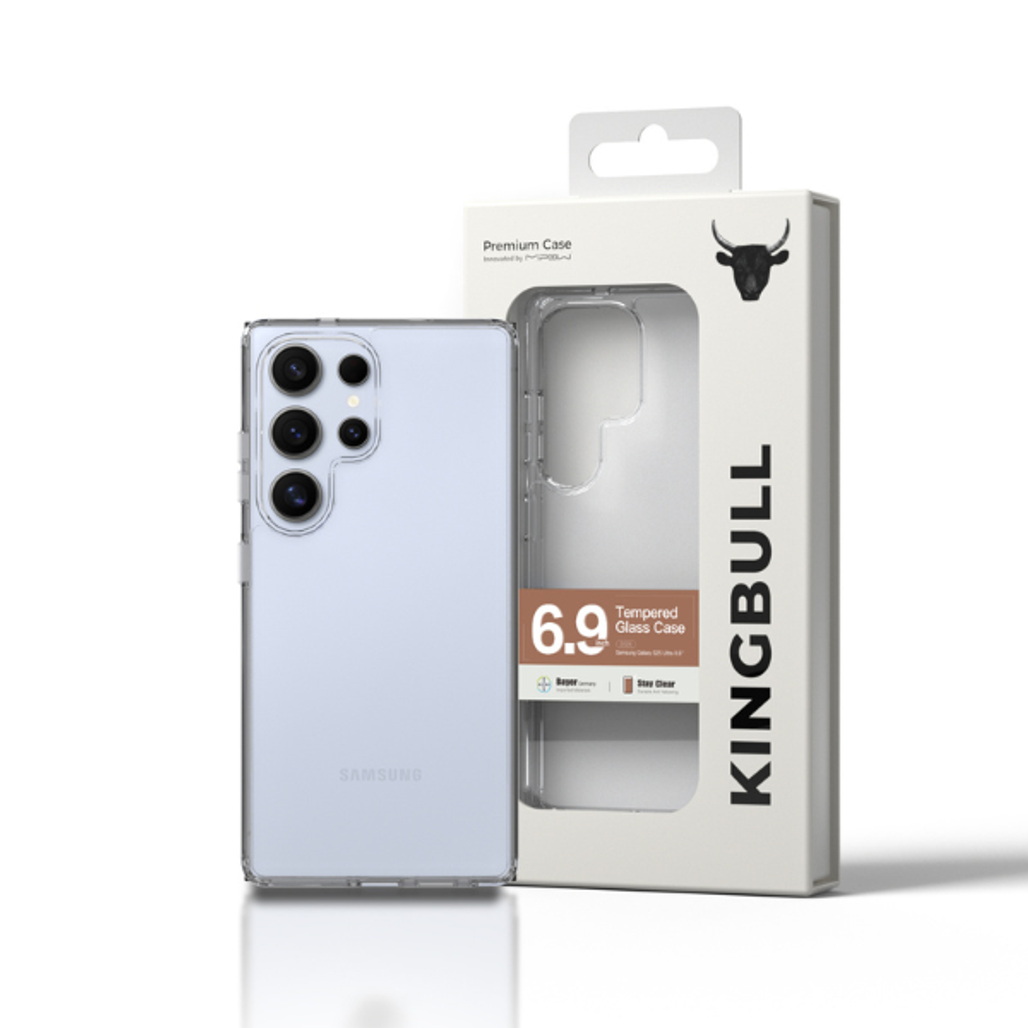 Ốp lưng Samsung Galaxy S25 Ultra Mipow Tempered Transparent