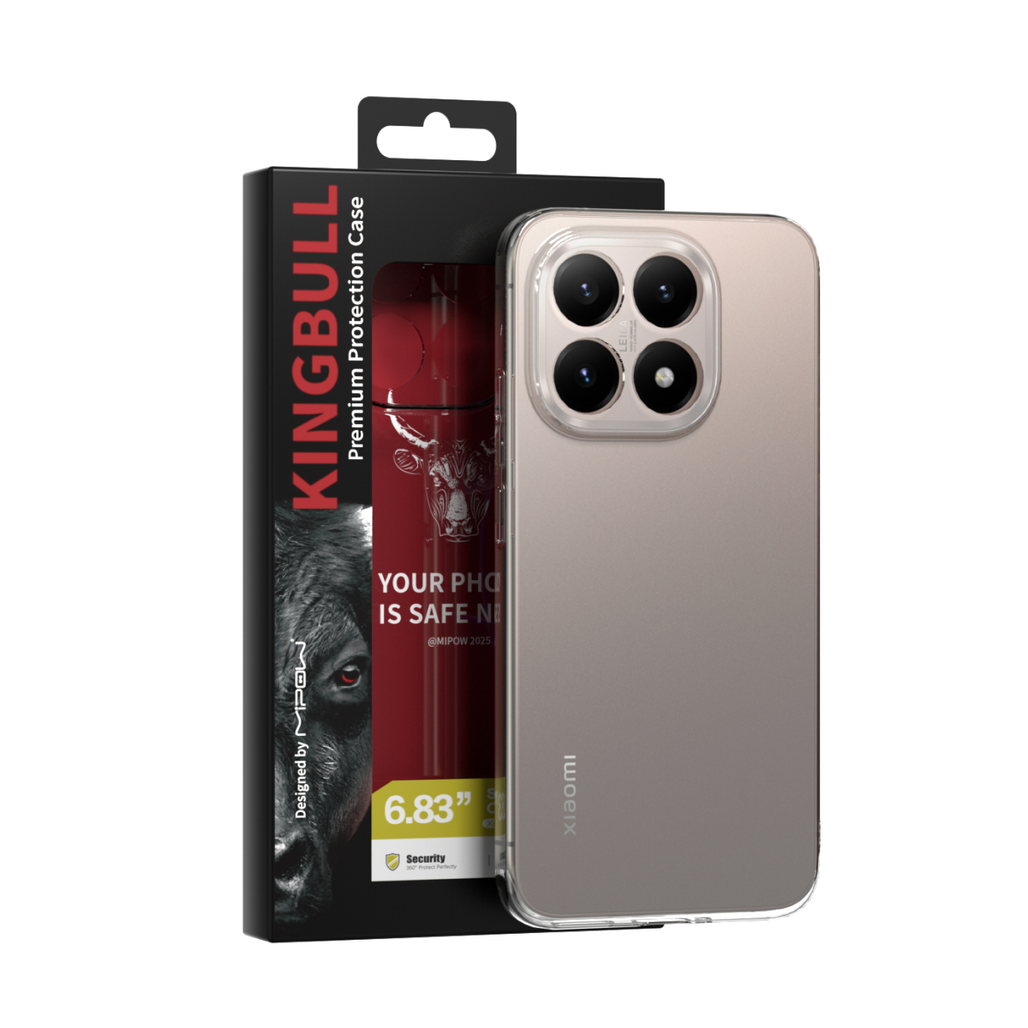 ốp lưng Xiaomi 15t mipow soft transparent