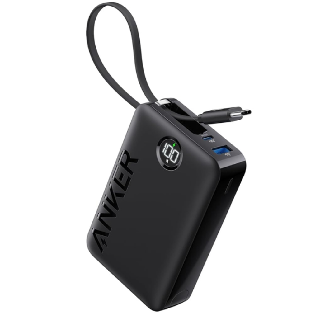 Hàng Thu Hồi - Pin Sạc Dự Phòng Anker 335 20000Mah Usb - C 3 Cổng Kèm Móc Treo Và Giá Đỡ A1647