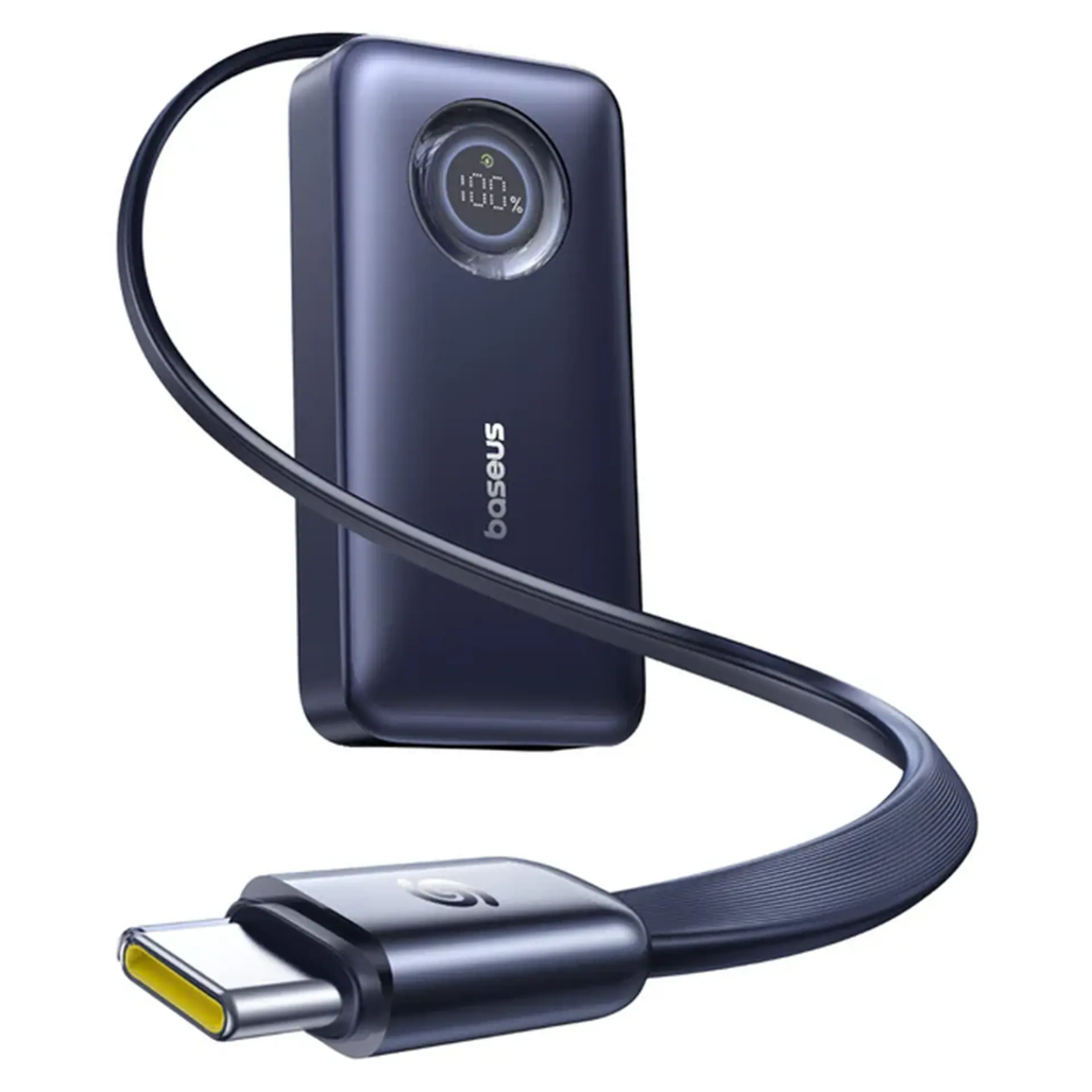 Pin sạc dự phòng Baseus Enercore CR11 kèm cáp rút gọn 10000mAh 45W