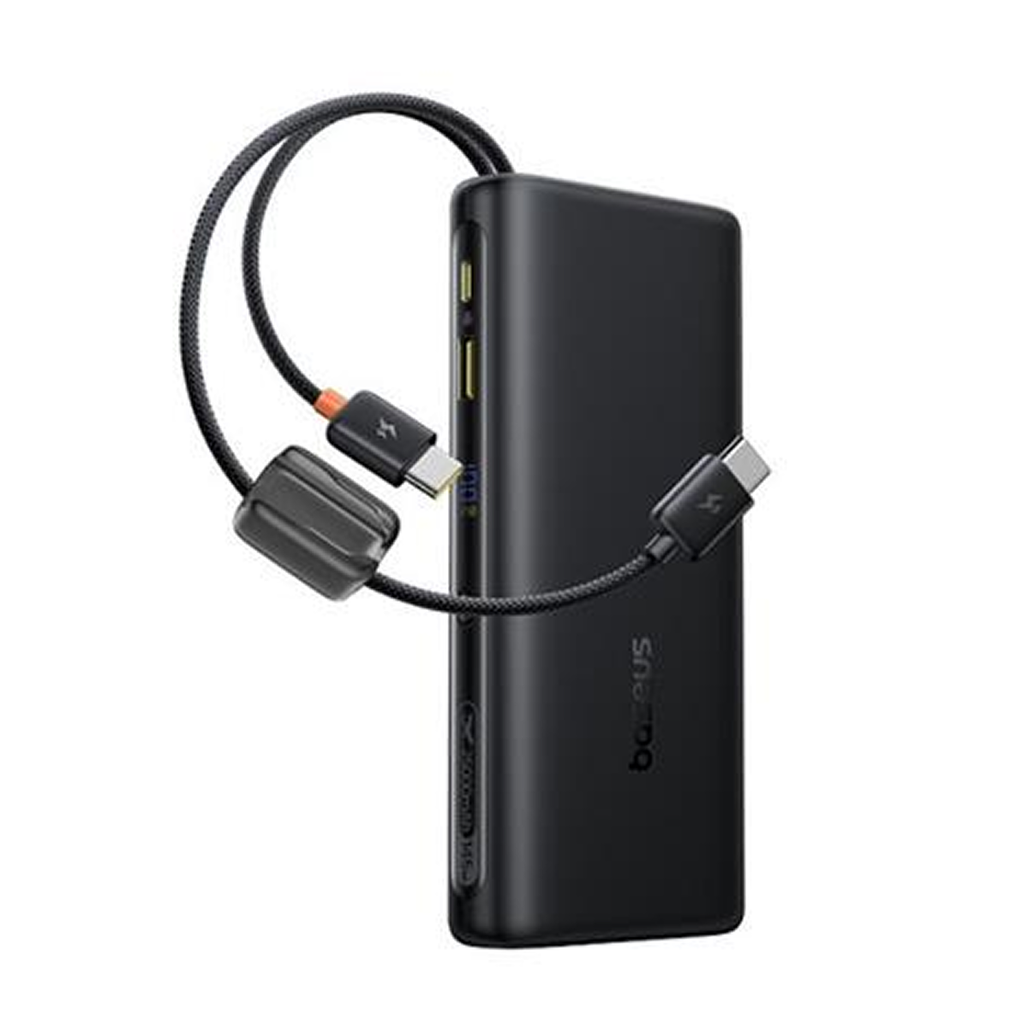 Pin sạc dự phòng Baseus Enerfill FC41 25.000mAh 145W tích hợp cáp đôi USB-C và màn hình