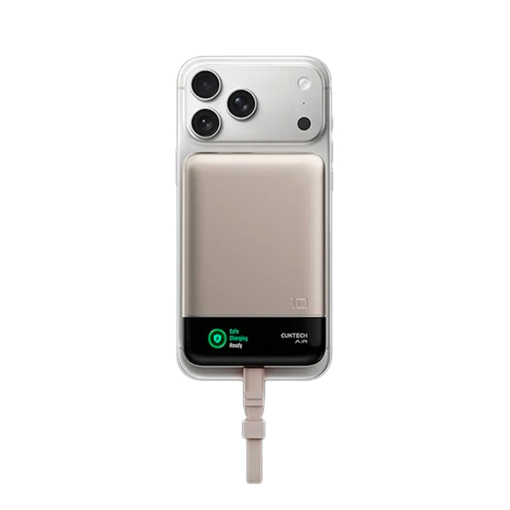 Pin sạc dự phòng Cuktech WPB100P Magnetic 10000mAh 15W kèm cáp Type-C (CCC)