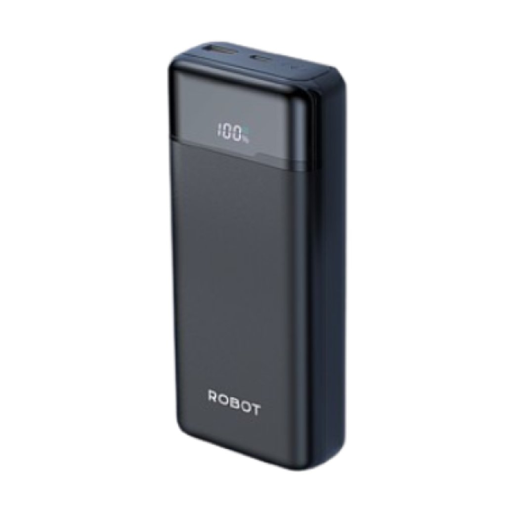 Pin Dự Phòng Robot 20000Mah 22.5W Tích Hợp Cáp C - L Rt25