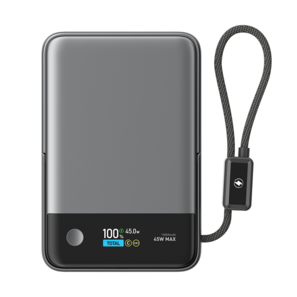 Pin sạc dự phòng StarGo Gem Plus S101 10000mAh 45W cáp USB-C- Magsafe Qi2 25W