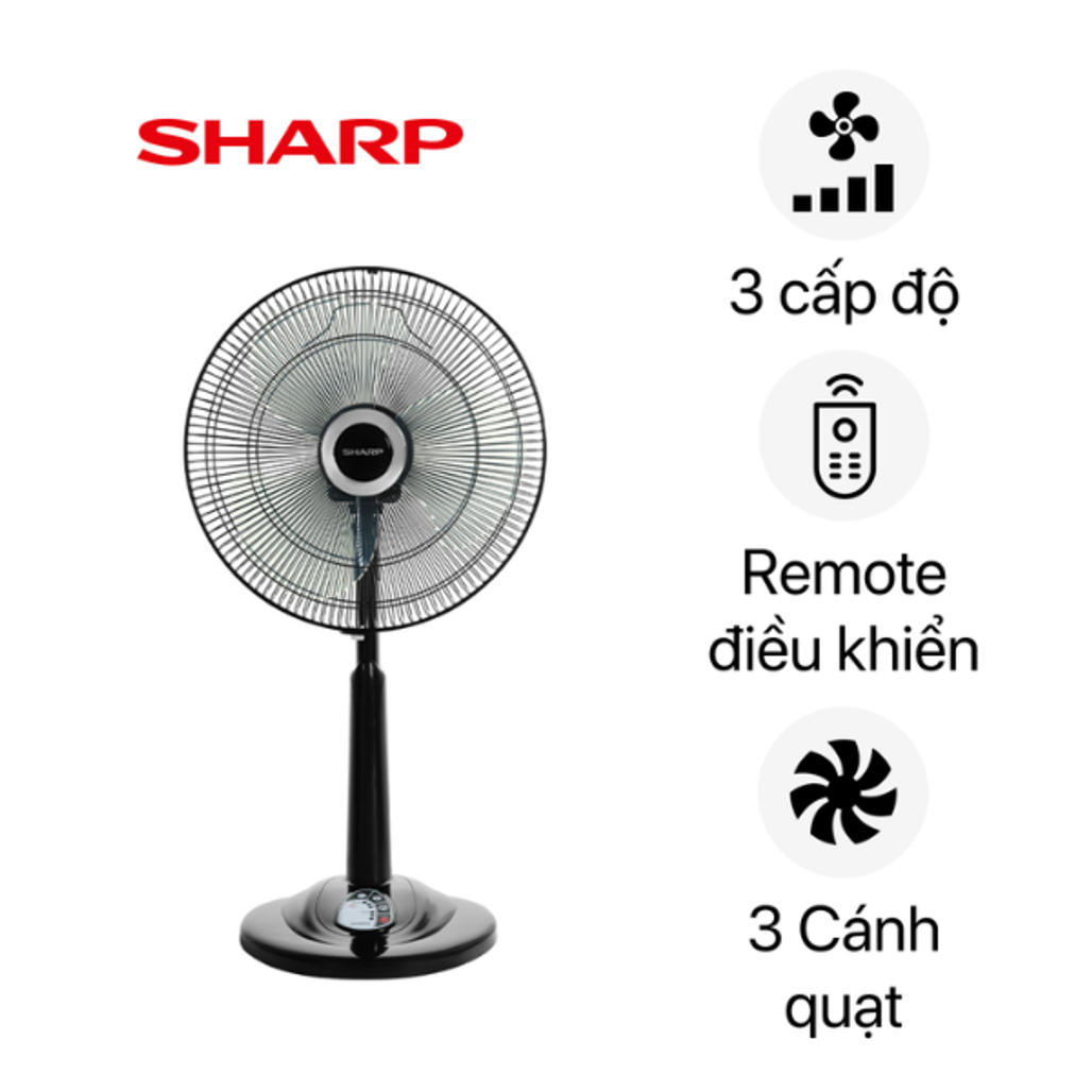 Quạt Lửng Sharp Pj - L40Rv (Kèm Remote)