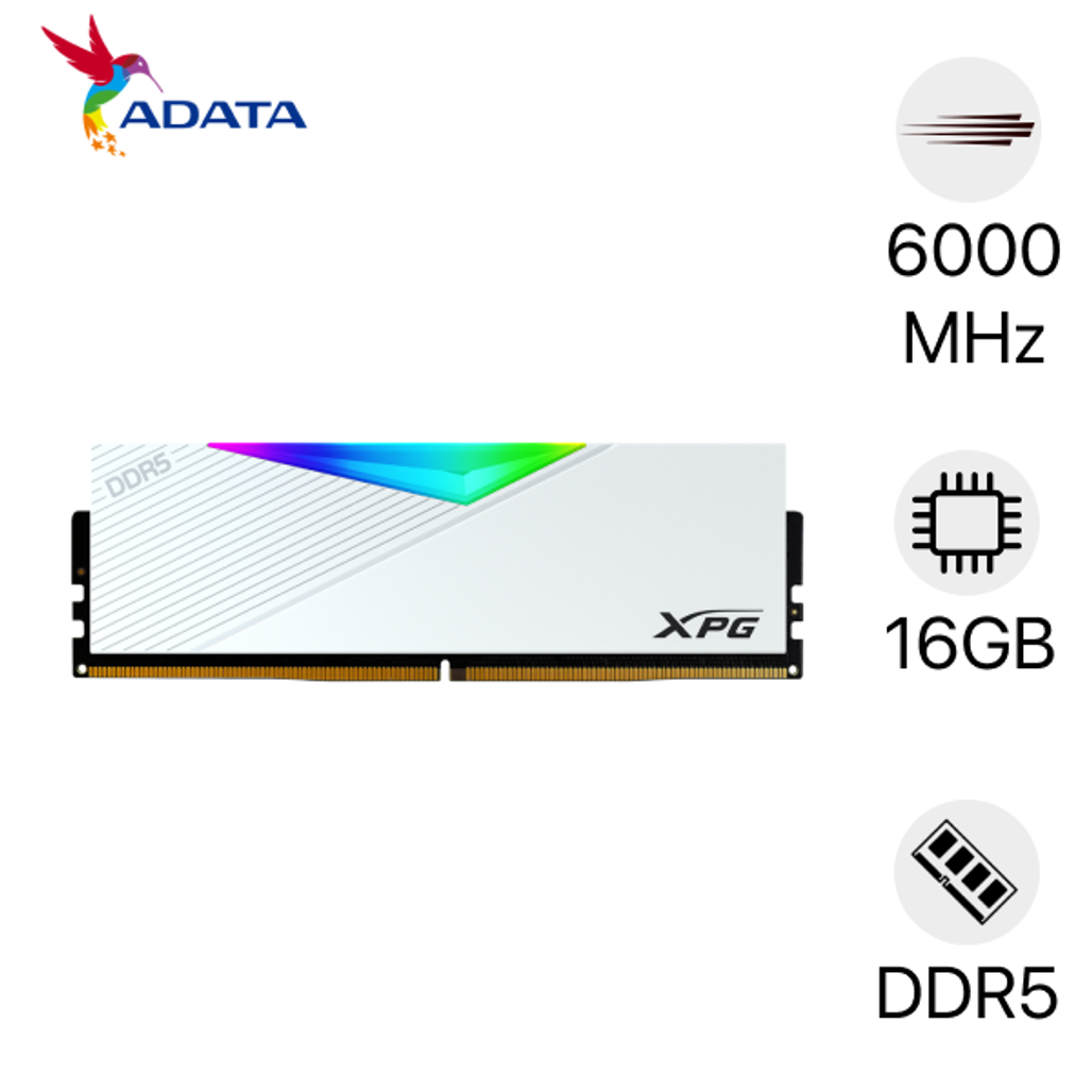 Ram PC ADATA XPG LANCER RGB 16GB (1x16GB) 6000MHz DDR5