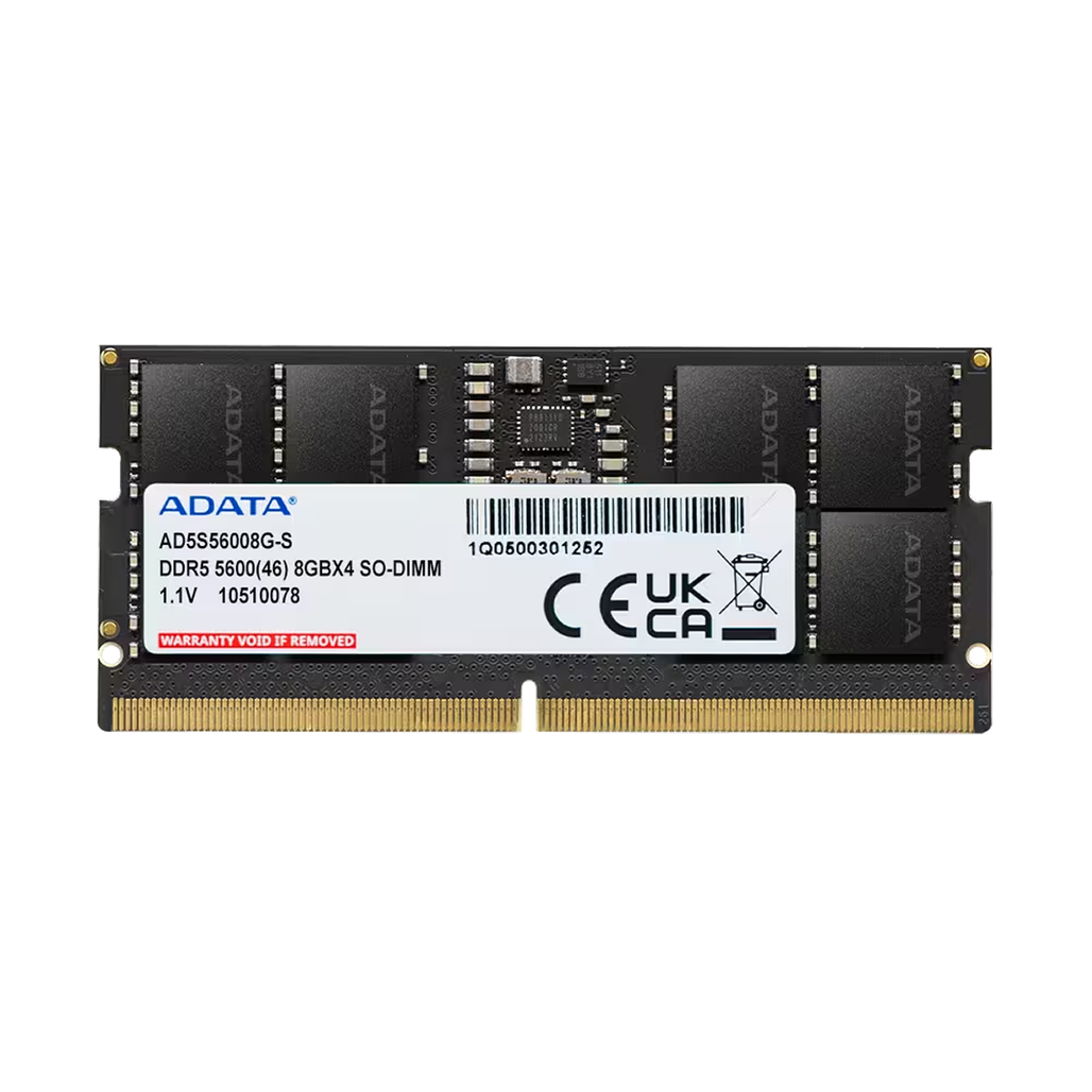 Ram Laptop Adata DDR5 5600MHz 8GB AD5S56008G-S