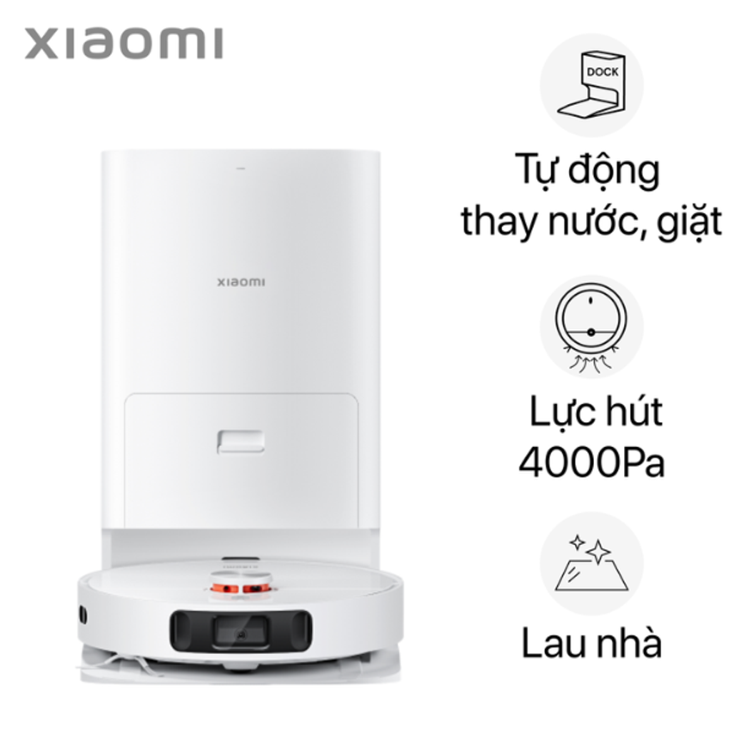 Robot Hút Bụi Lau Nhà Xiaomi Vacuum Mop X10+ - Cũ