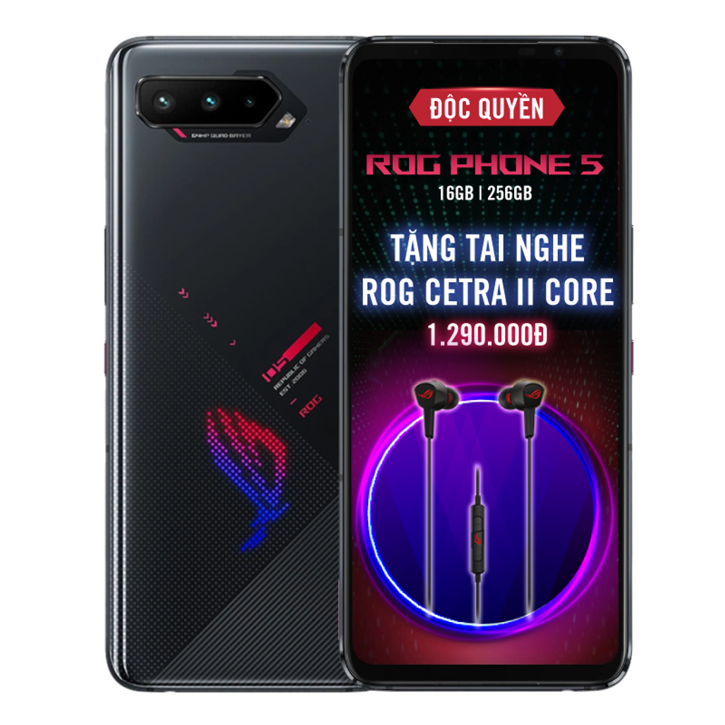 Asus Rog Phone 5 16Gb 256Gb - Cũ Trầy Xước