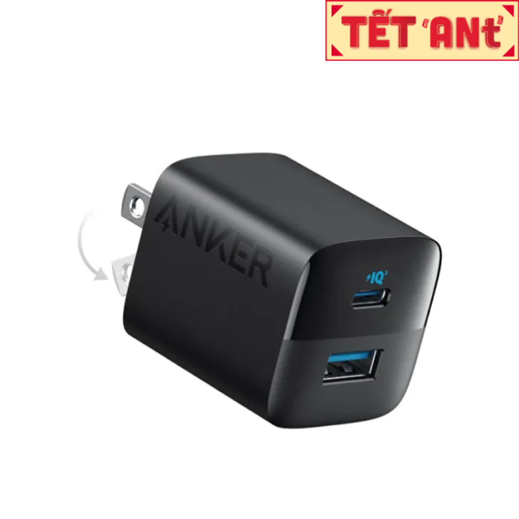 Củ Sạc Anker A2331 33W 2 Cổng Type C - Usb - A