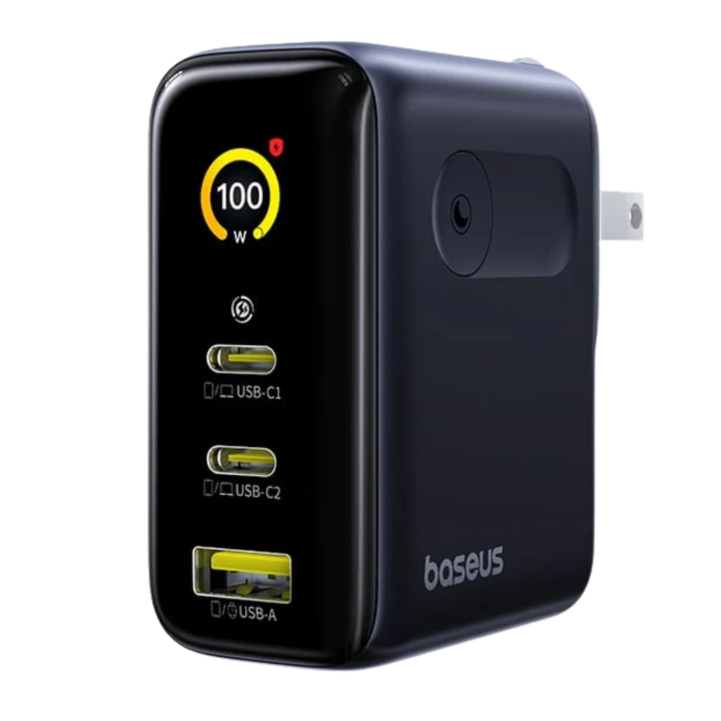 Sạc Baseus Picogo AE21 2C1A 100W có màn hình