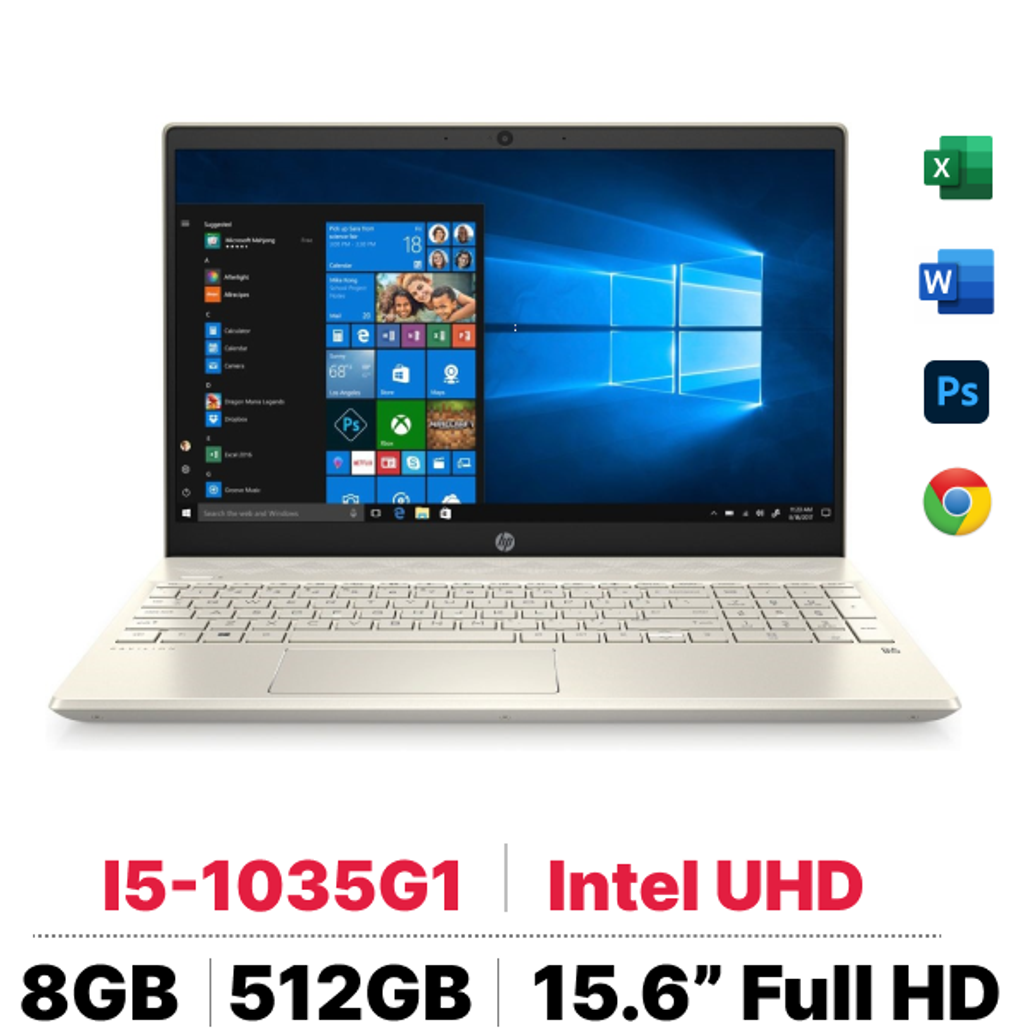 Laptop Hp Pavilion 15 - Cs3012Tu 8Qp30Pa - Cũ Đẹp