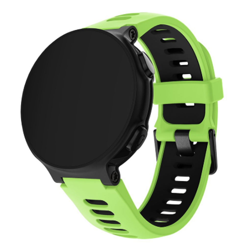 Dây đeo đồng hồ Garmin Silicon 20mm-Xanh chuối