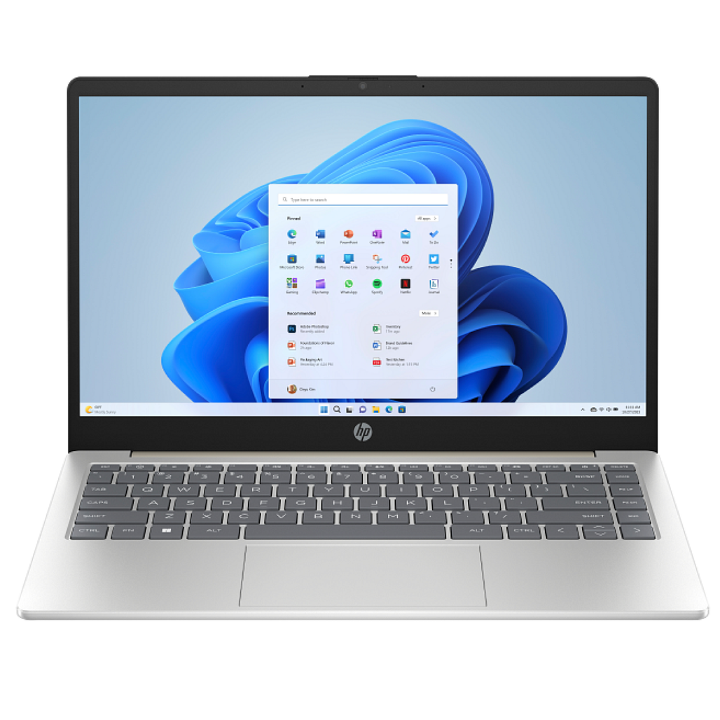 Laptop HP 14‑EM0023AU D0BG7PA - Cũ Trầy Xước