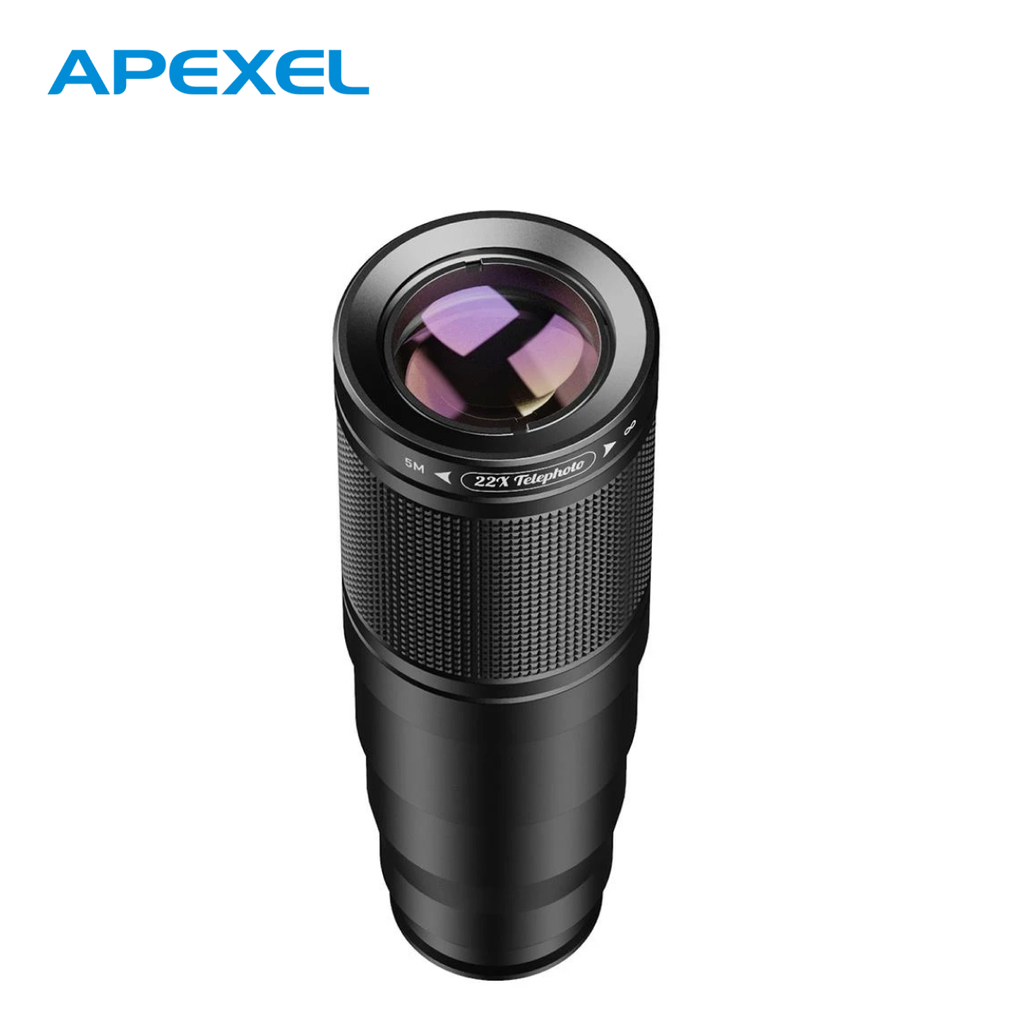 Ống kính camera điện thoại di động Apexel 22X105-4IN1