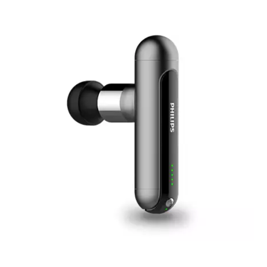 Máy Massage Cầm Tay Philips PPM7303 - Xám, 5 Chế Độ Rung, Pin 1300mAh