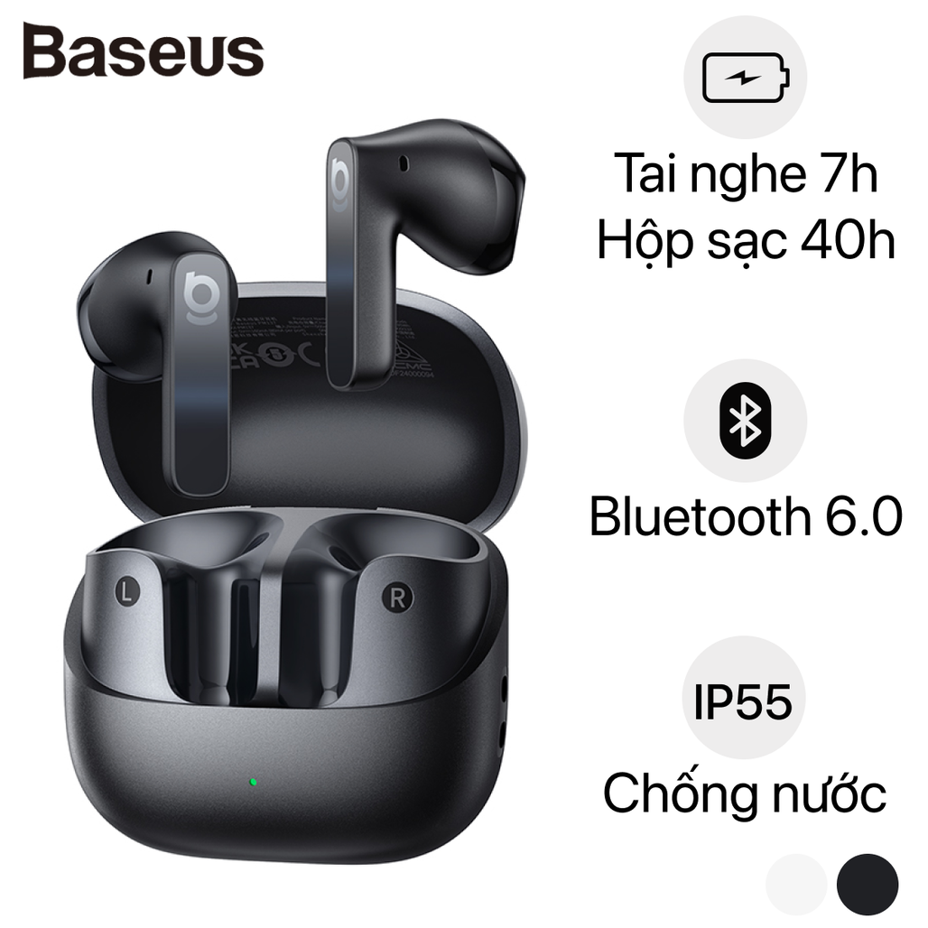 Tai Nghe Bluetooth True Wireless Baseus Bass Bs1 Nc