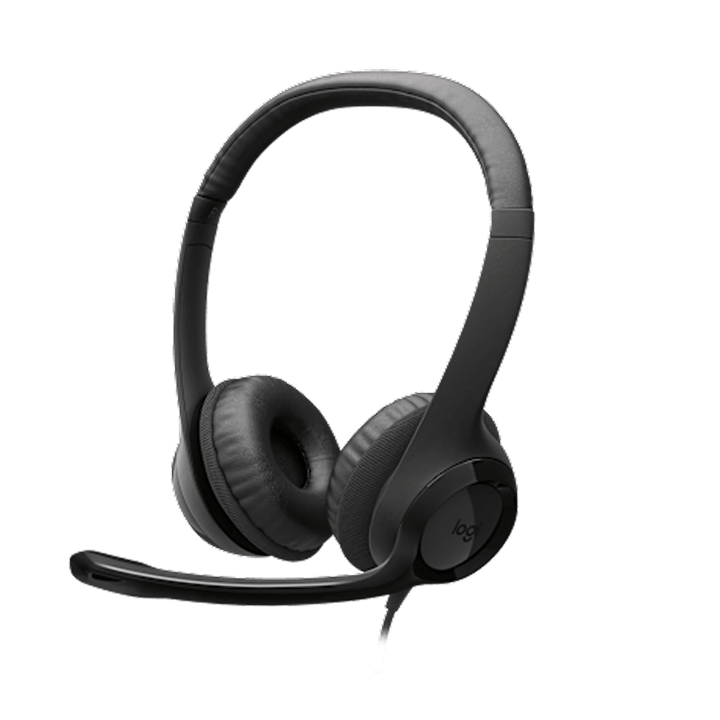 Tai nghe chụp tai Logitech H390 (Cổng USB-C)