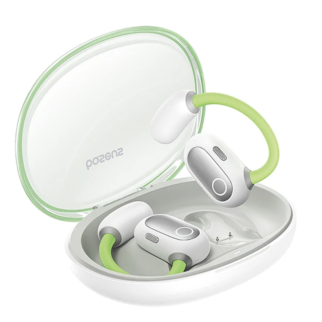 Tai nghe Baseus Eli Sport 1 Open-Ear, True Wireless - Đen, Trắng, Xanh lục