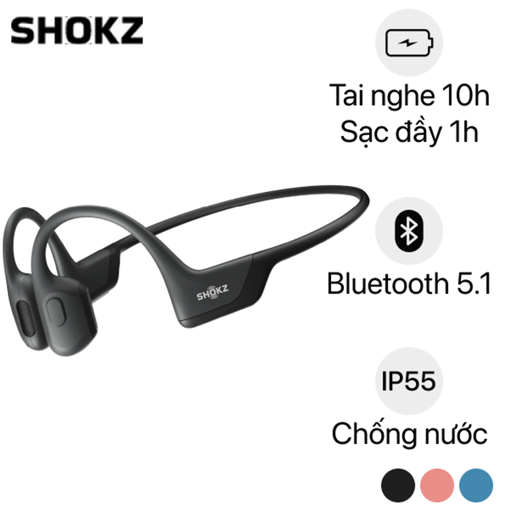 Tai nghe truyền dẫn xương Shokz Openrun Pro