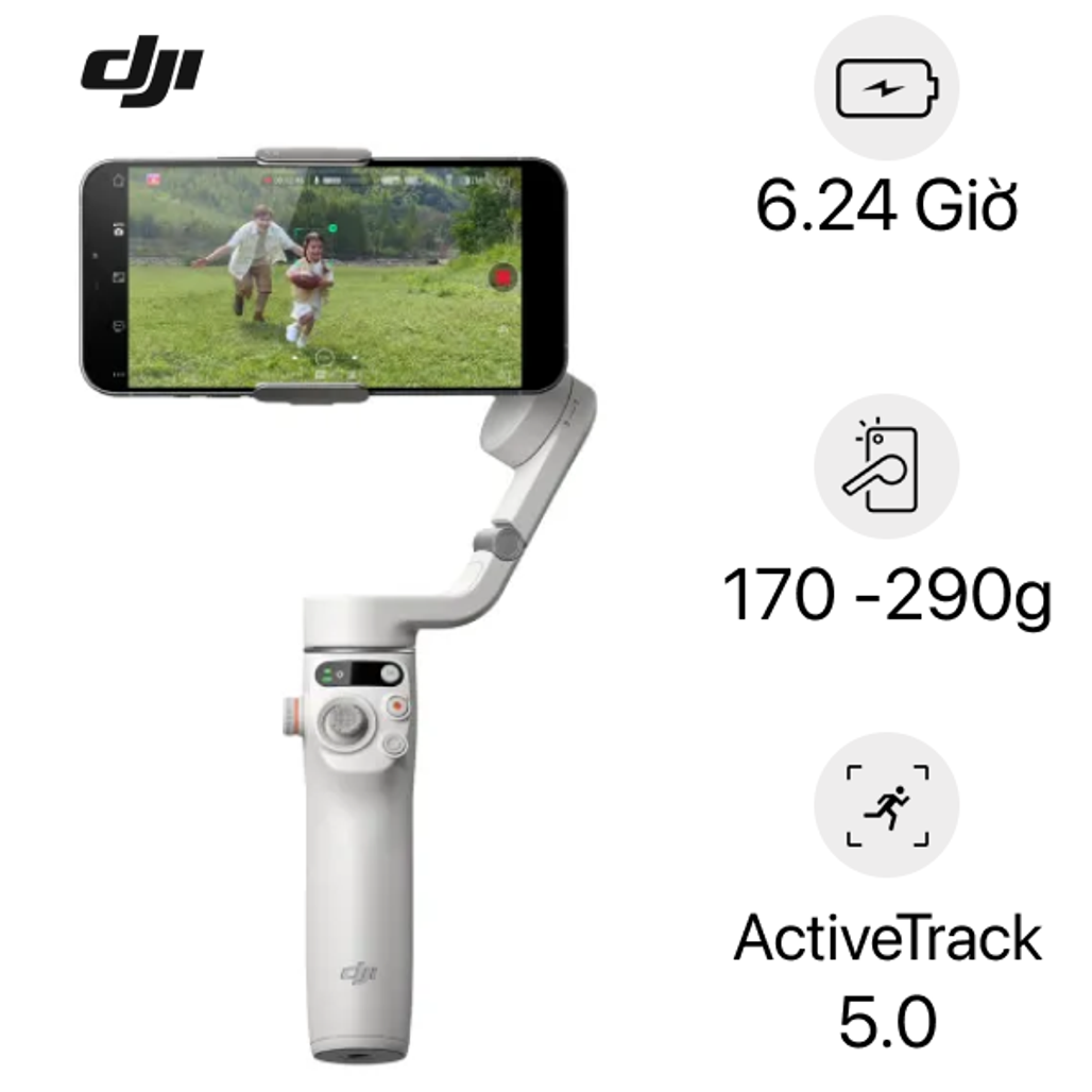 Tay Cầm Gimbal Dji Om 6 - Đã Kích Hoạt