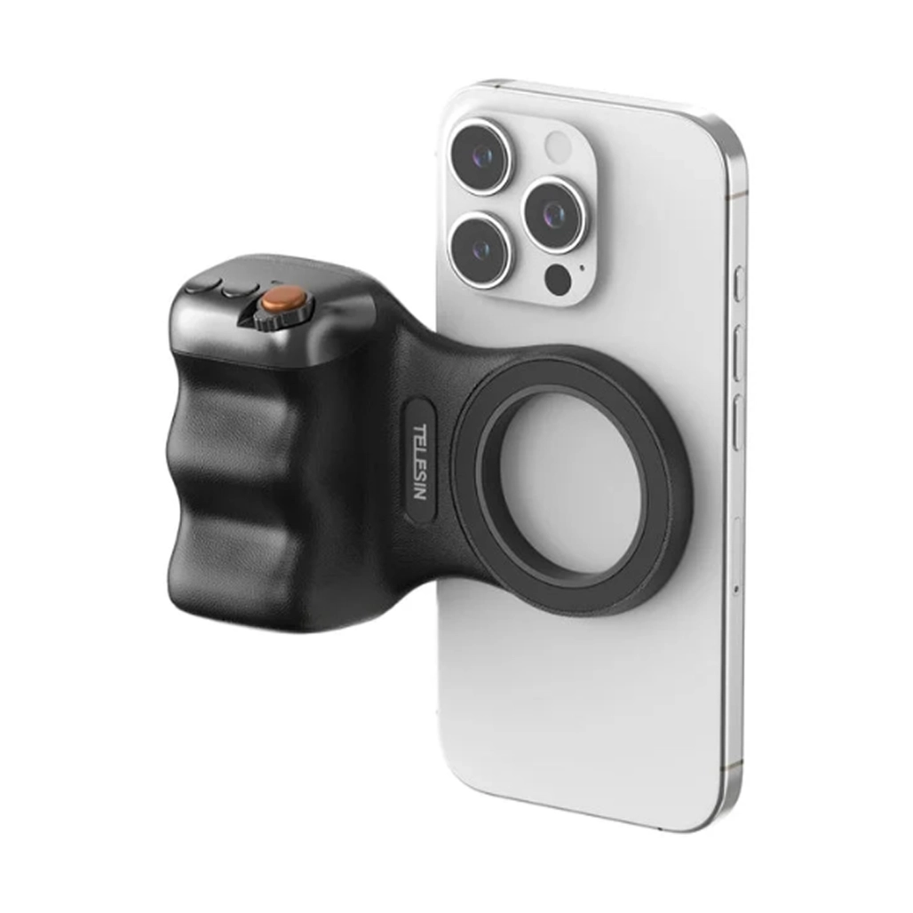 Tay Cầm Máy Ảnh Điện Thoại Telesin Fun Shot Magnetic Grip 2