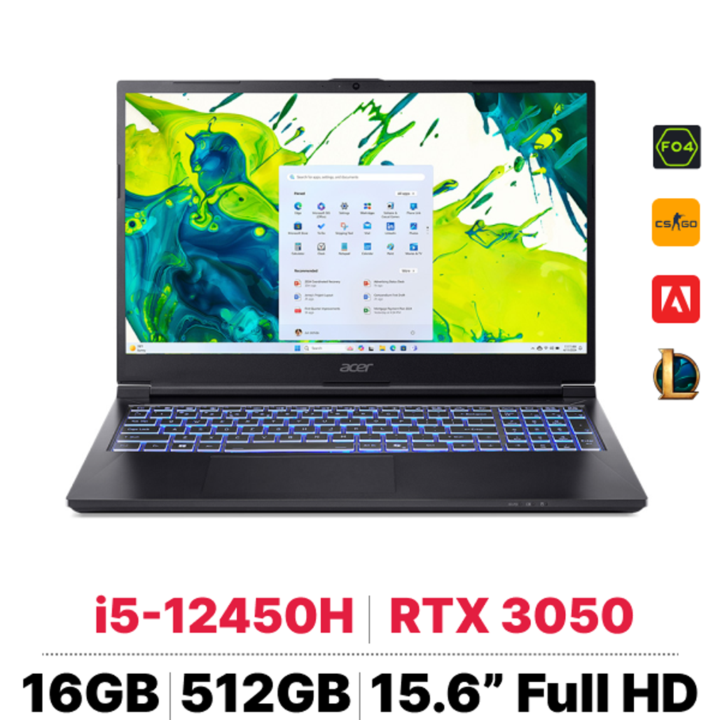 Laptop Acer Gaming Aspire 7 A715 - 59G - 57Tu - Đã Kích Hoạt