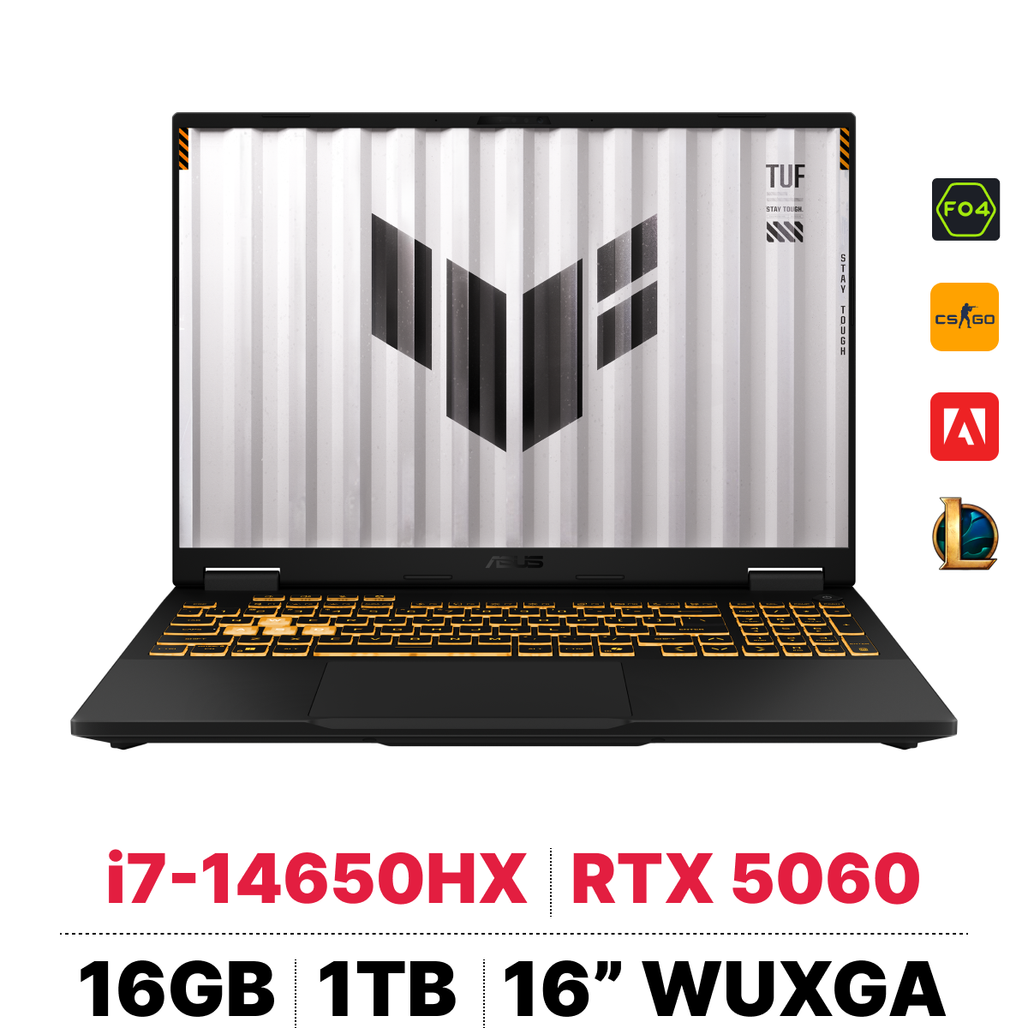 Laptop Asus Tuf Gaming F16 Fx608Jmr - Rv048W - Đã Kích Hoạt