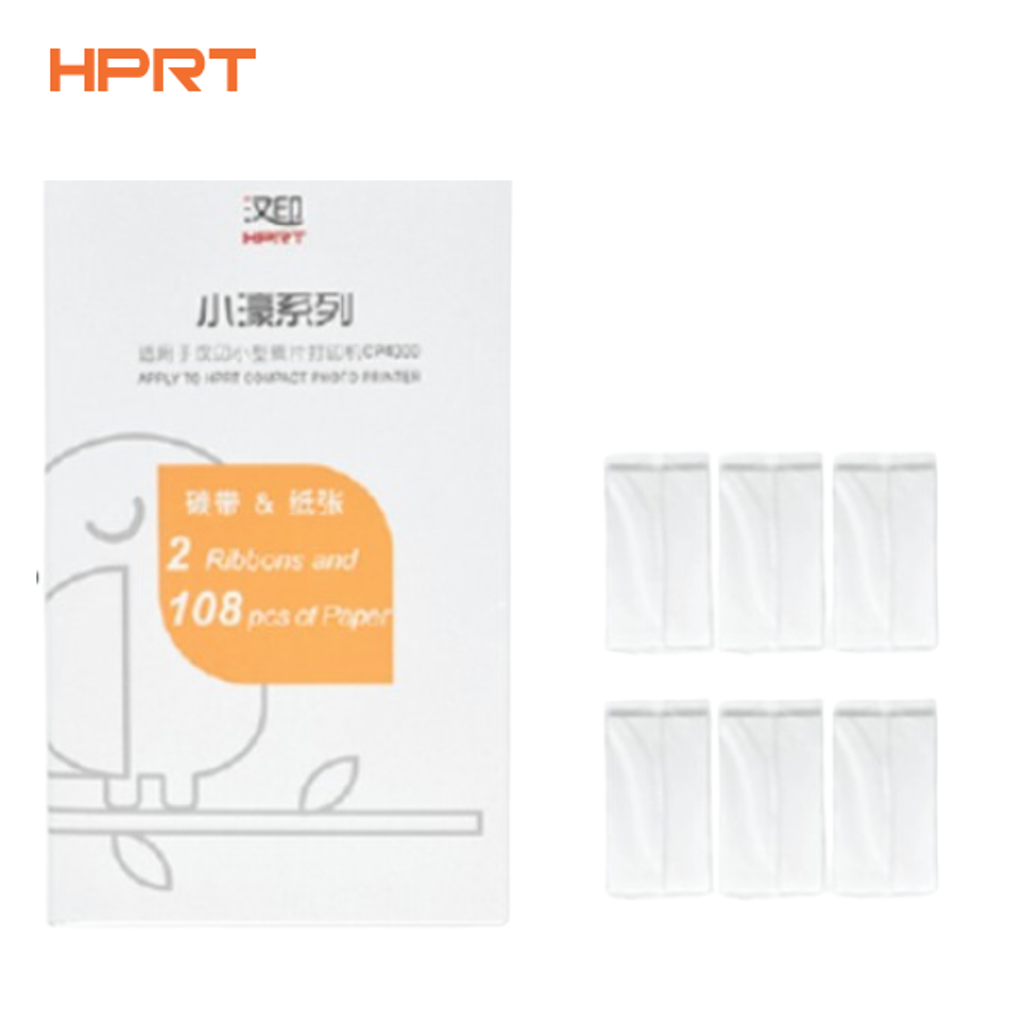 Giấy in ảnh cho máy HPRT CP4100 Combo 108 tờ/hộp