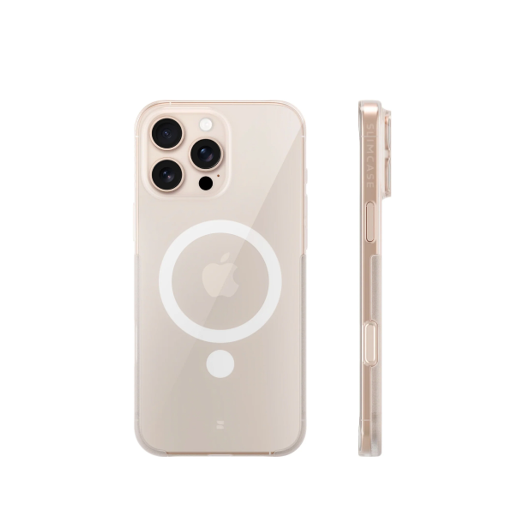 Ốp lưng iPhone 16 Pro Slimcase Unique 3 With Magsafe Clear