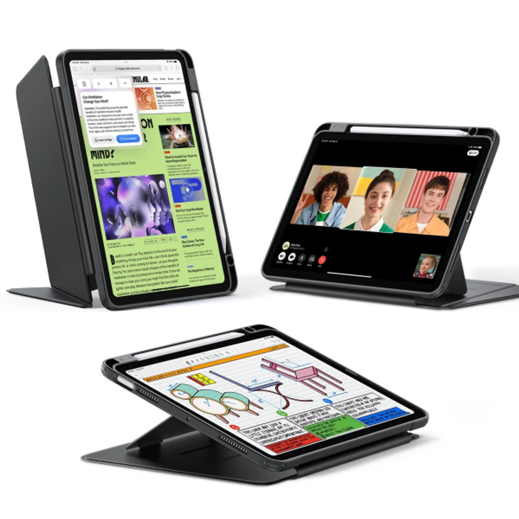 Bao da Apple iPad Air 11 (M2/M3/M4)/Air 5/Air 10.9/Pro 11 Esr Flip Hybrid Pencil Holder