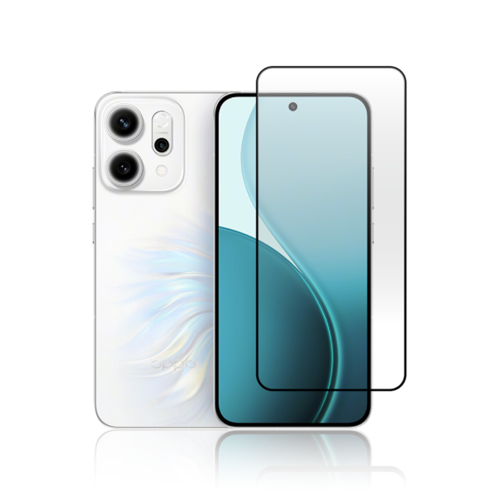 Dán Kính Cường Lực Màn Hình Oppo Reno 14/14F 5G Zeelot Solidsleek Full Cao Cấp Đen