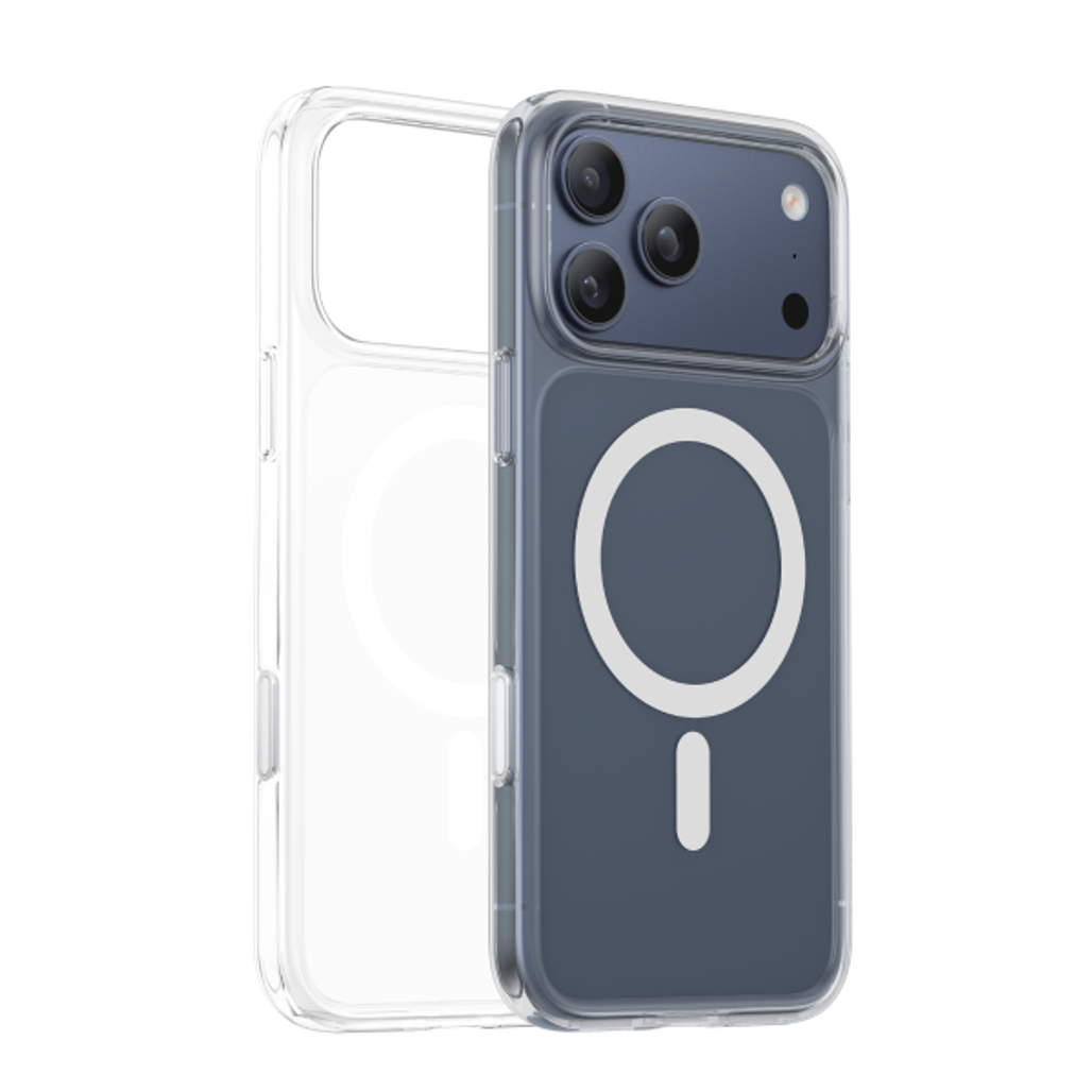 ốp lưng iPhone 17 pro max torras c1s with magsafe transparent