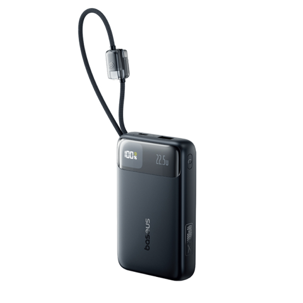 Pin Dự Phòng Baseus Enerfill Fc11 Màn Hình 20.000Mah 22.5W Kèm Cáp Type - C - Lightning