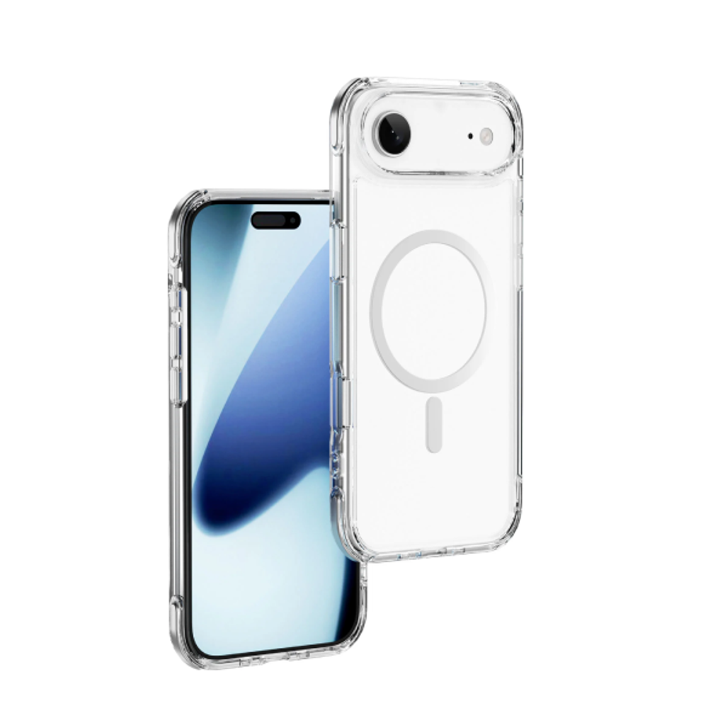 Ốp Lưng Iphone Air Wiwu Titanium Mcc - 702 With Magsafe Clear