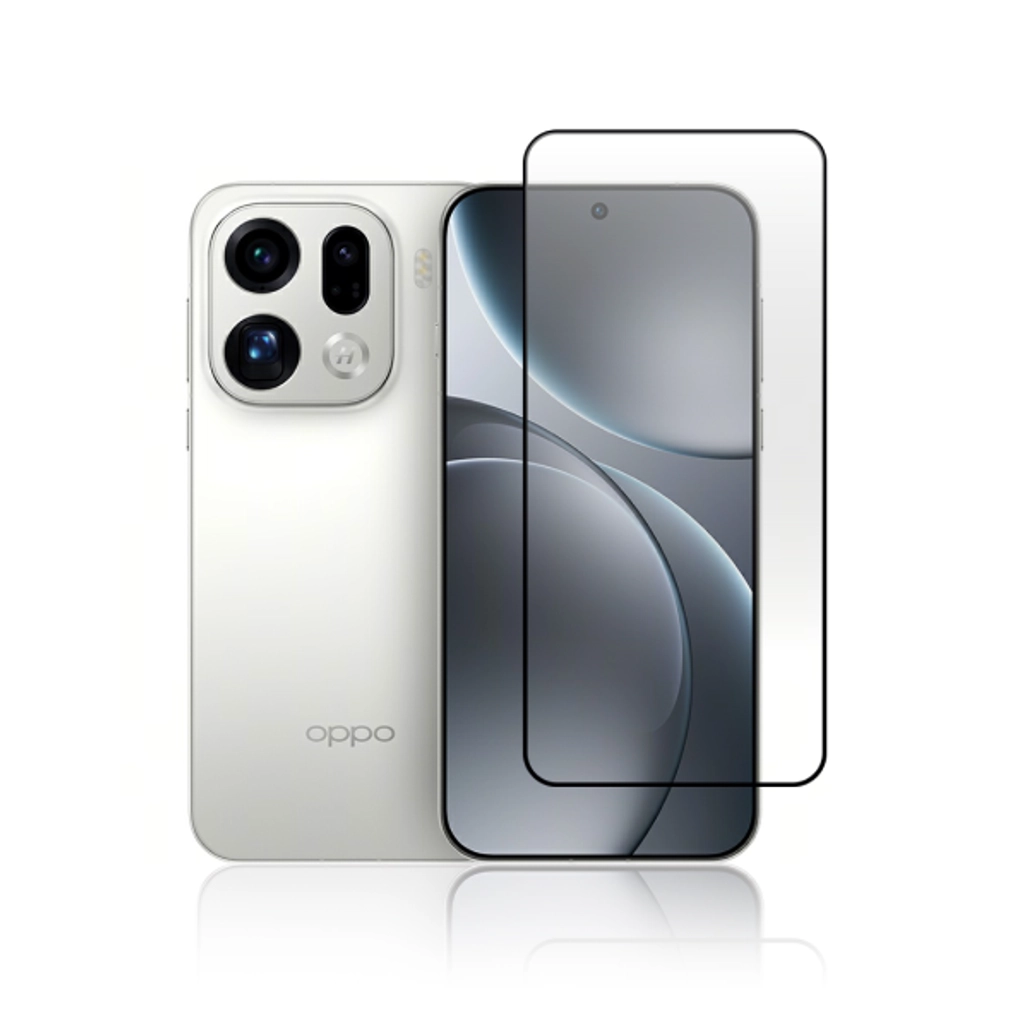 dán kính cường lực màn hình OPPO find x9 pro zeelot solidsleek full viền đen cao cấp