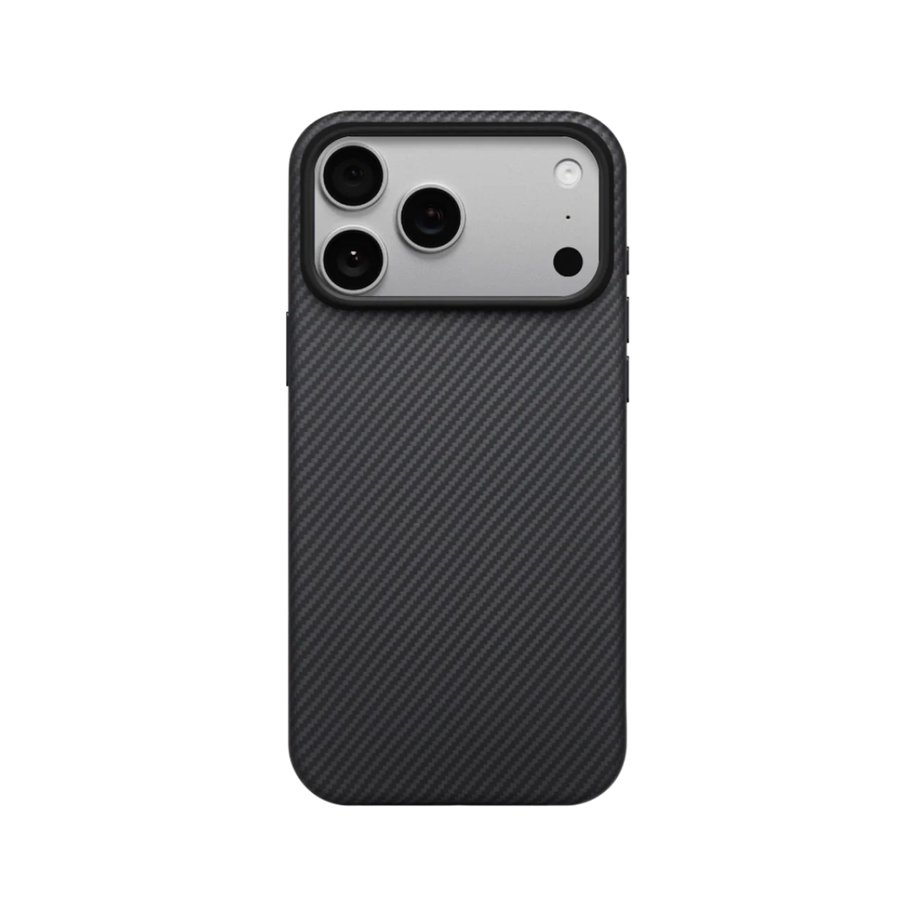 Ốp lưng iPhone 17 pro max pitaka aramid ultraguard black/grey