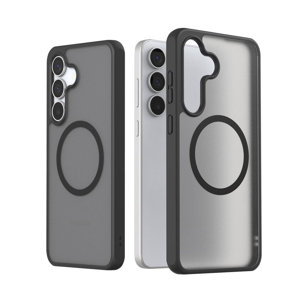 Ốp lưng Samsung galaxy s25 fe araree duple m matt black