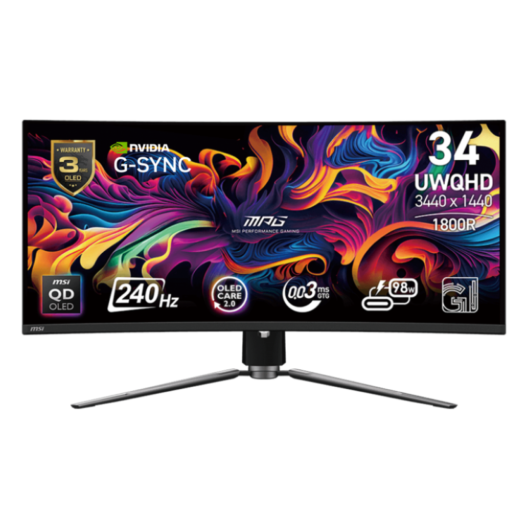 Màn Hình Msi Mpg 341Cqpx Qd - Oled 34 Inch