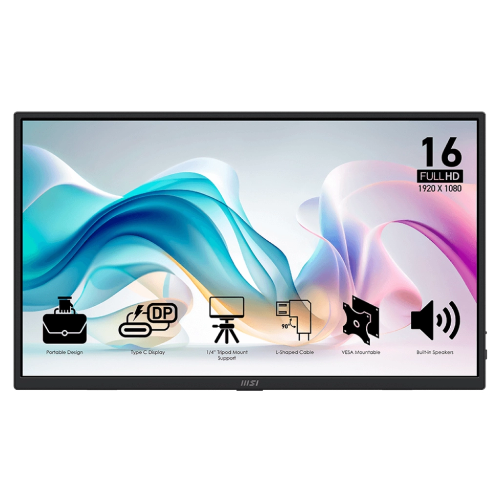Màn Hình Di Động Msi Pro Mp165 E6 16 Inch - Đã Kích Hoạt