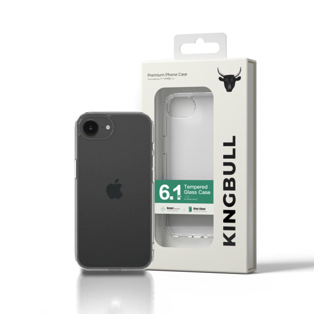 Ốp lưng iPhone 16e Mipow Transparent