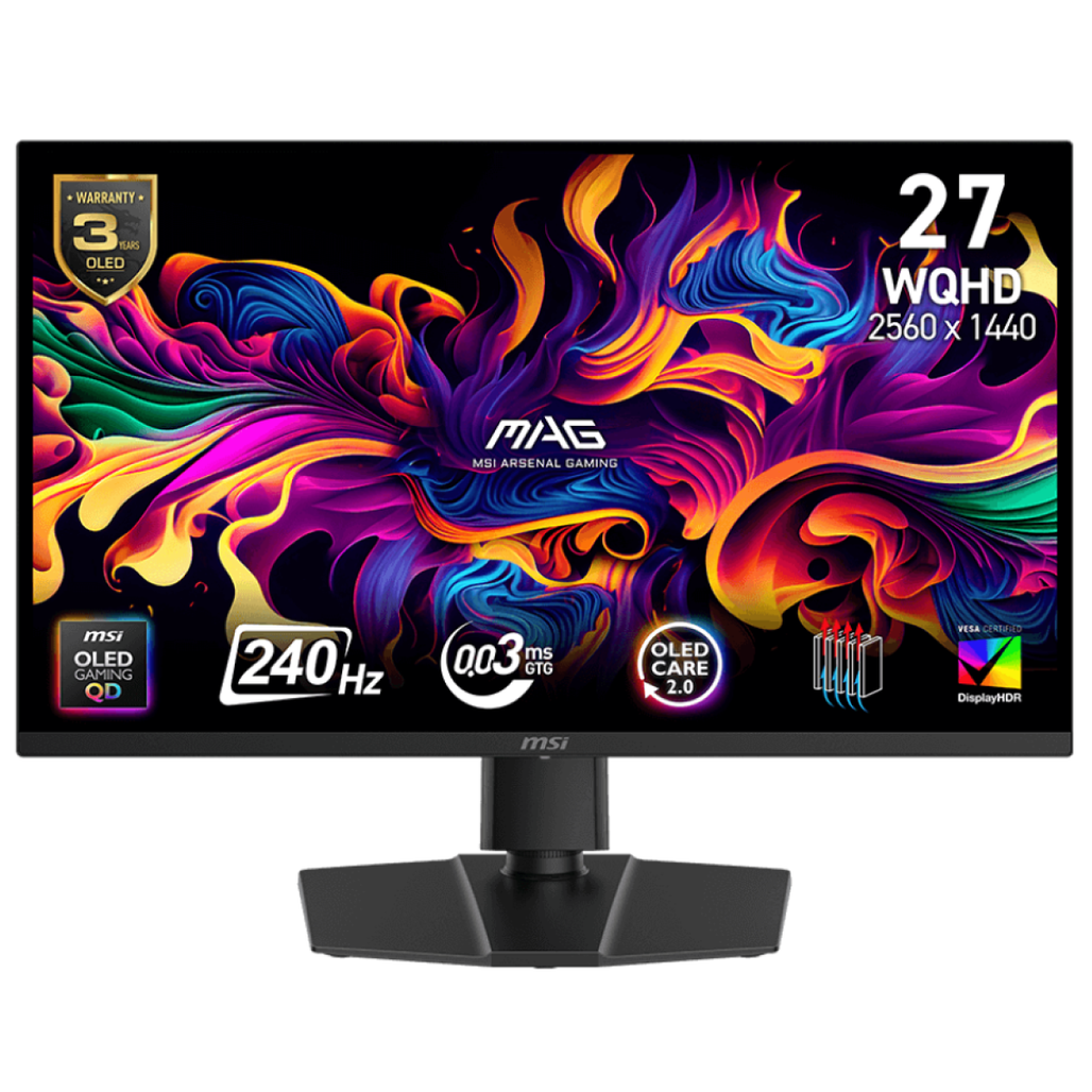 Màn Hình Gaming Msi Mag 273Qp Qd - Oled X24 27 Inch