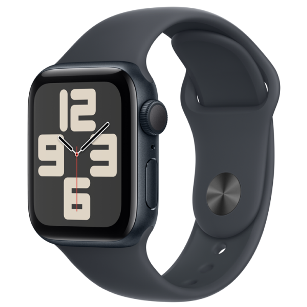 Apple Watch SE 2 2024 40mm (GPS) Viền Nhôm Dây Cao Su - Chính Hãng Đã Kích Hoạt